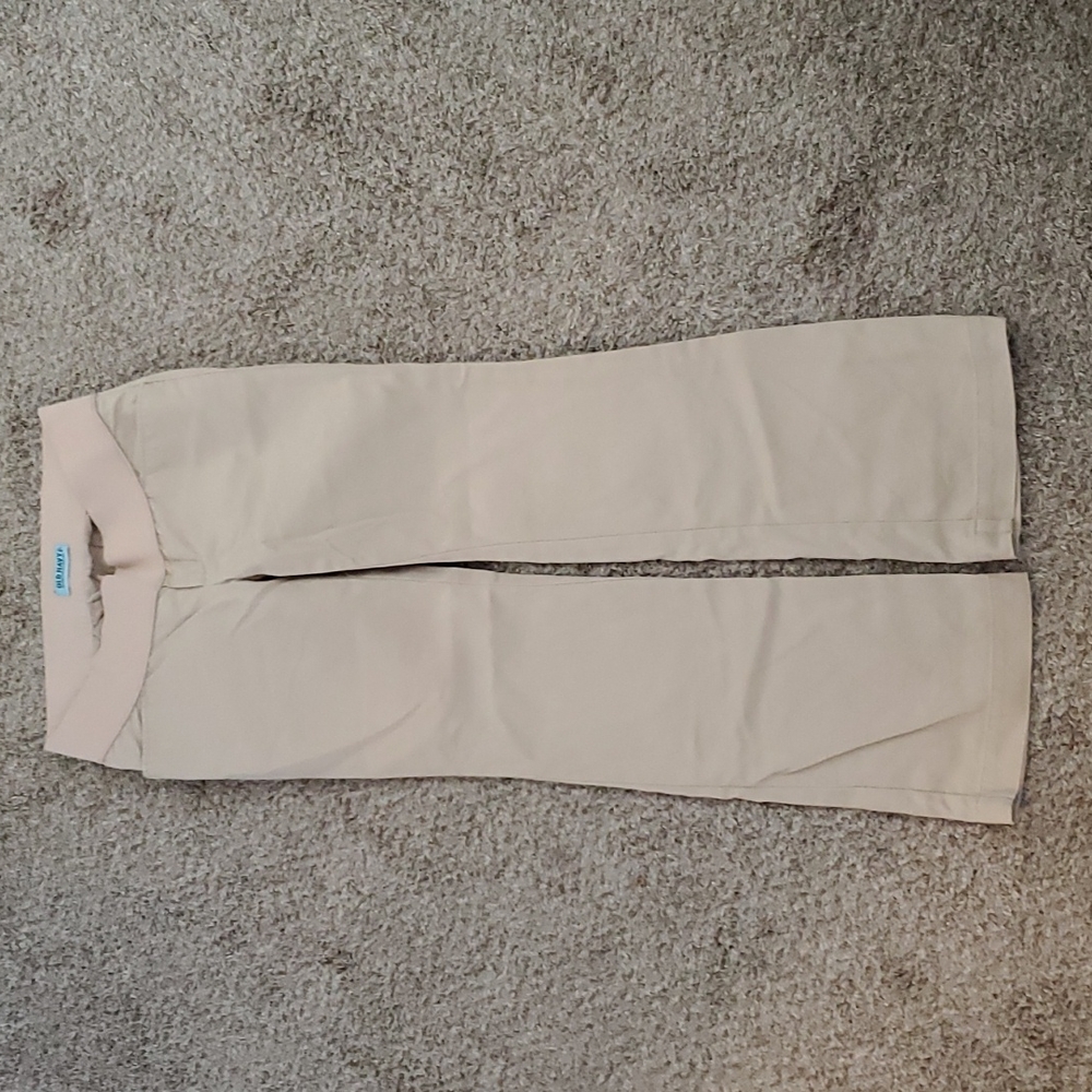 Women's khaki maternity pants, size 6